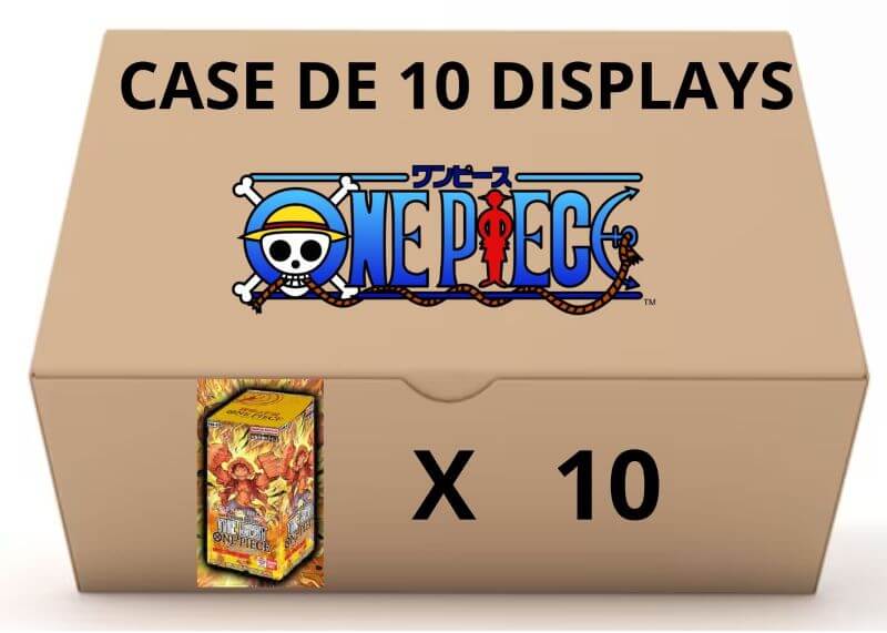 visuel case de 10 Display - PRB 01 - One Piece - The Best - 10 Boosters - JPN