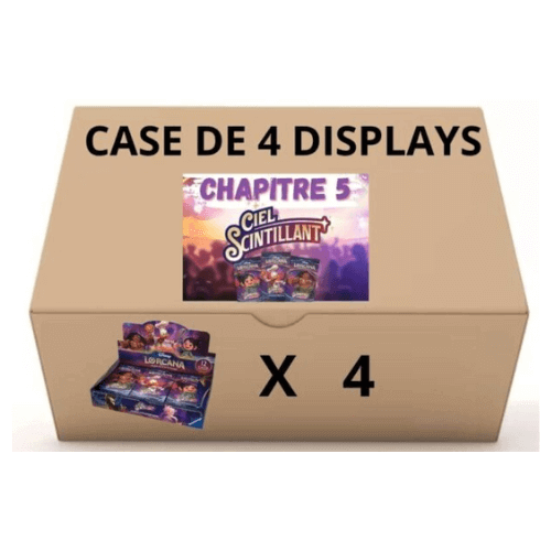 visuel case de 4 display lorcana chapitre 5