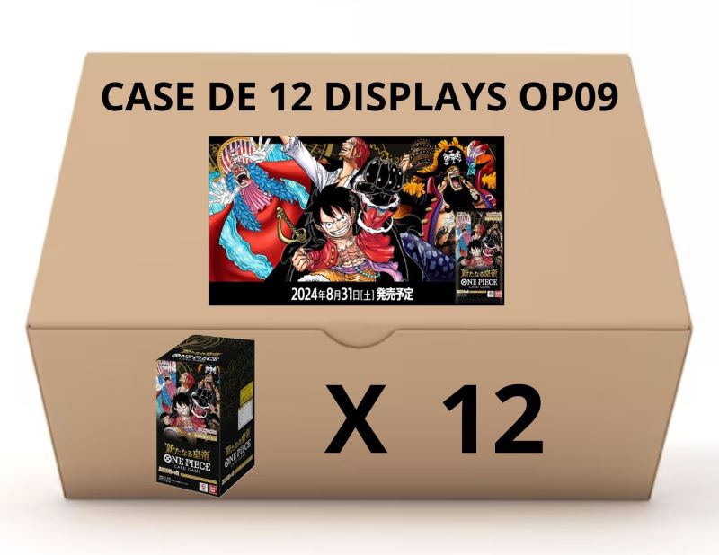 visuel case de 12 display OP09 fours emperors