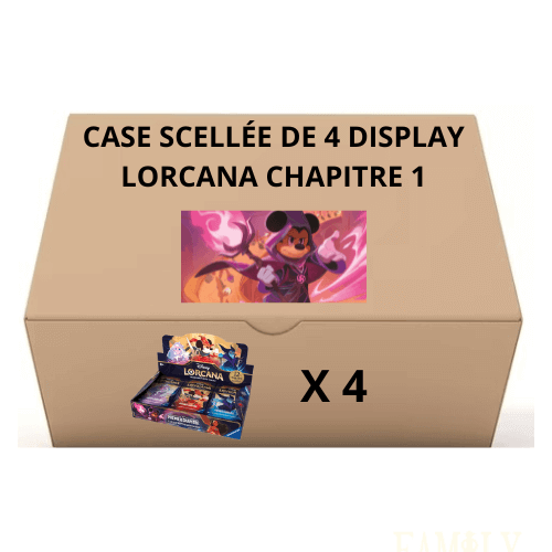 visuel CASE DE DISPLAY LORCANA CHAPITRE 1