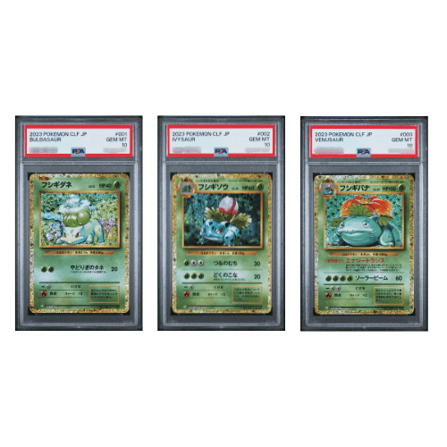 visuel set séquentiel venusaur clf psa 10